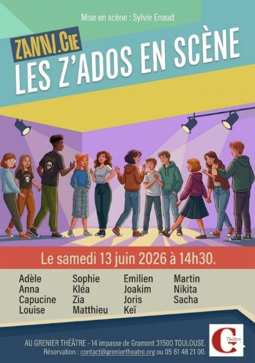 Les Z&rsquo;Ados en scène
